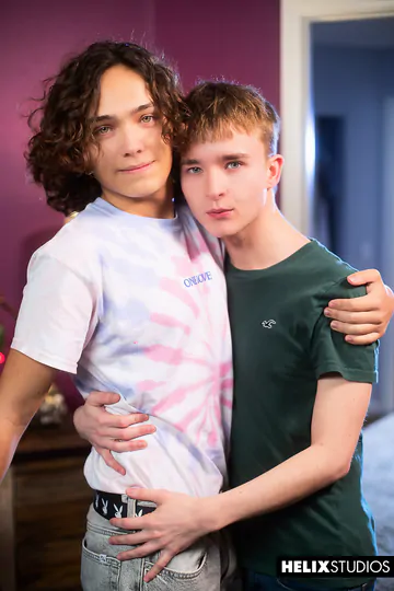 Pretty gay boys having sex