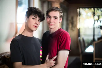 Skinny pale boy gets fucked