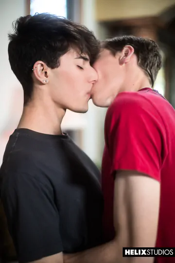 Skinny pale boy gets fucked