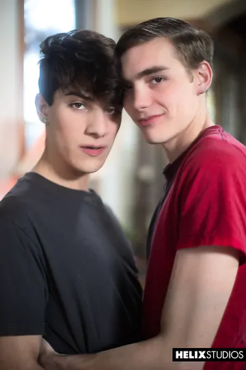 Skinny pale boy gets fucked