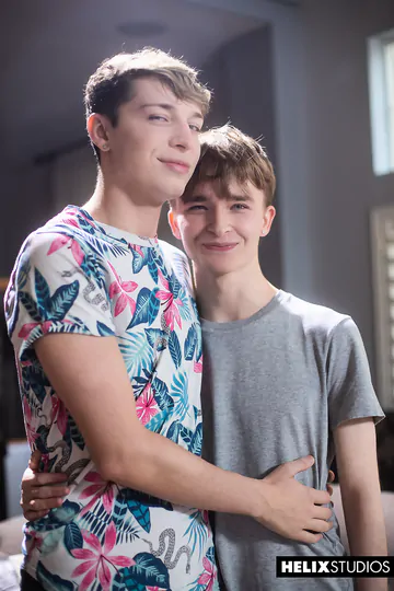 Gay boy rimming and fucking ass