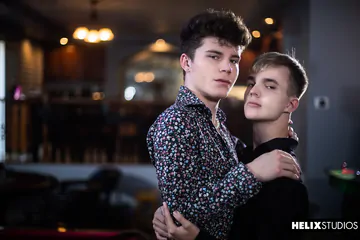 Boys fucking on a pool table