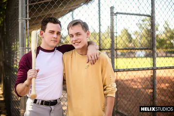 Blonde boy gets his butt banged