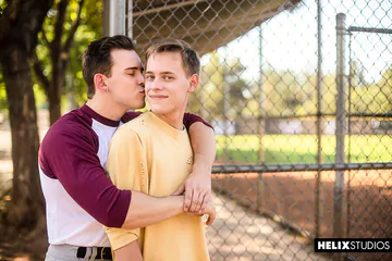 Blonde boy gets his butt banged