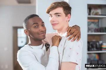 Interracial couple fucking each other