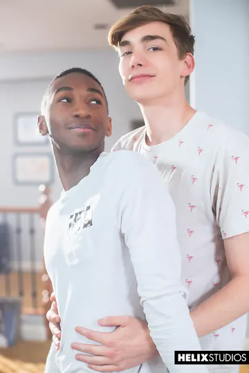 Interracial couple fucking each other