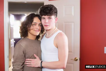 Cute gay boy getting big cock