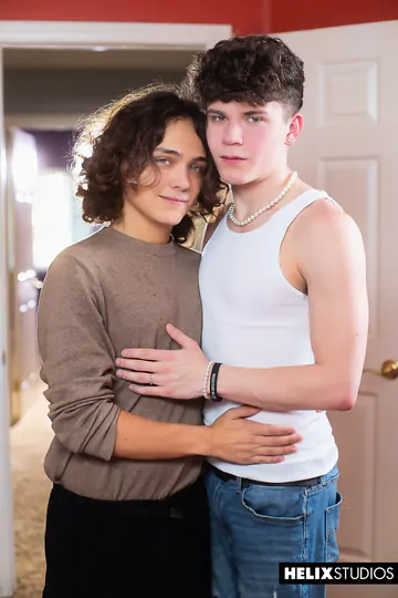 Cute gay boy getting big cock