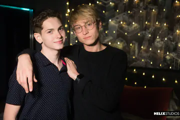 Pale boys bareback fucking