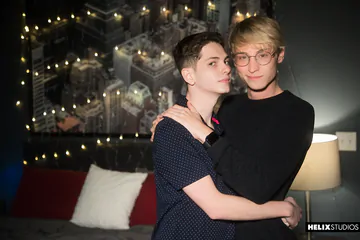 Pale boys bareback fucking