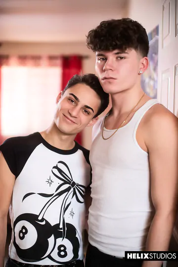 Boys with big dicks boning