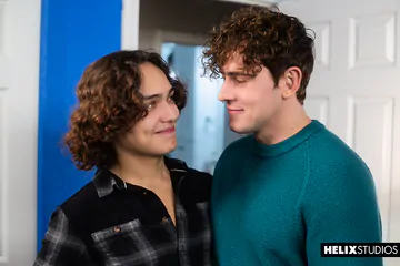 Cute boy gets big cock fucked