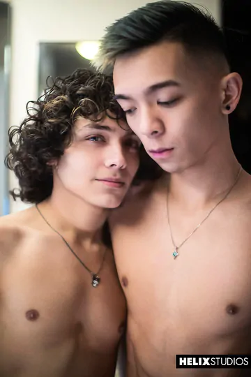 Ripped Asian twink fucking ass