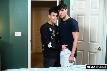 Sexy boy fucking smooth ass