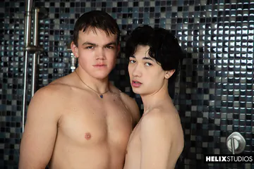 Boys fucking in the shower