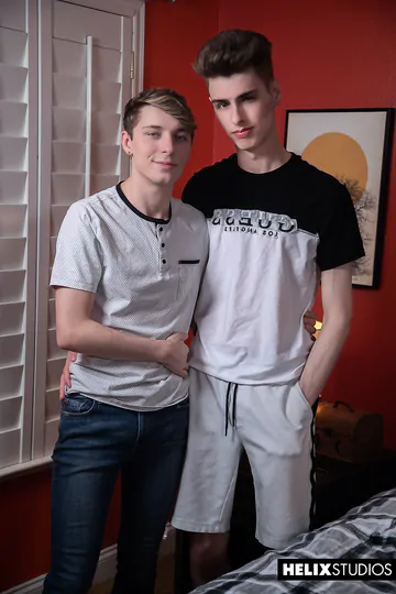 Sexy boy gets his butt boned