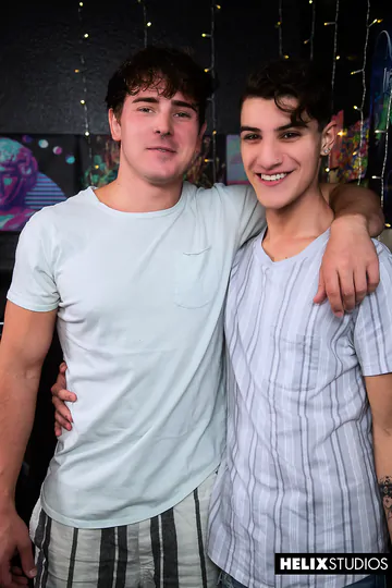 Handsome twink getting banged