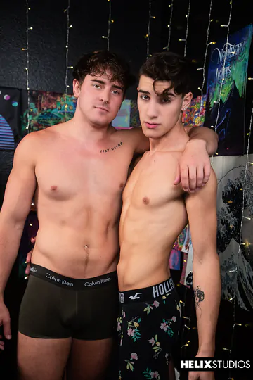 Handsome twink getting banged