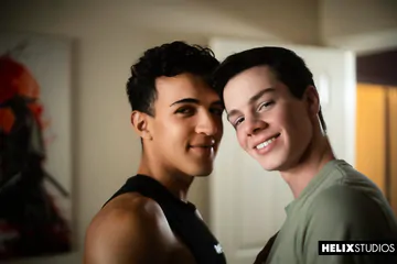 Pale boy fucking brown ass