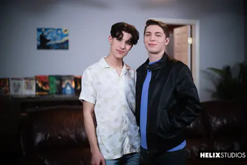 Cock hungry boys flip fucking