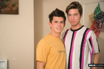 Sexy gay boys in action