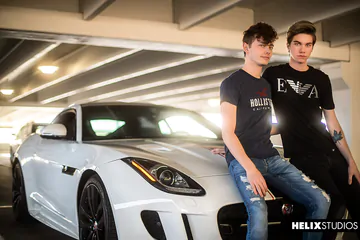 Sexy gay twinks having sex