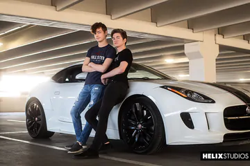 Sexy gay twinks having sex