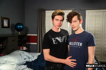 Sexy gay twinks having sex
