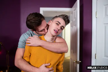 Cute gay boy getting boned