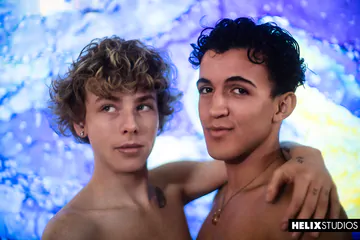 Boys with curly hair fucking