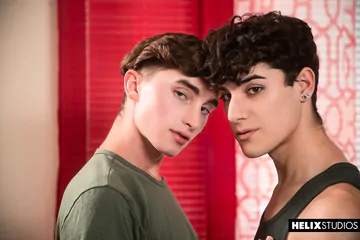 Slim gay boys having sex