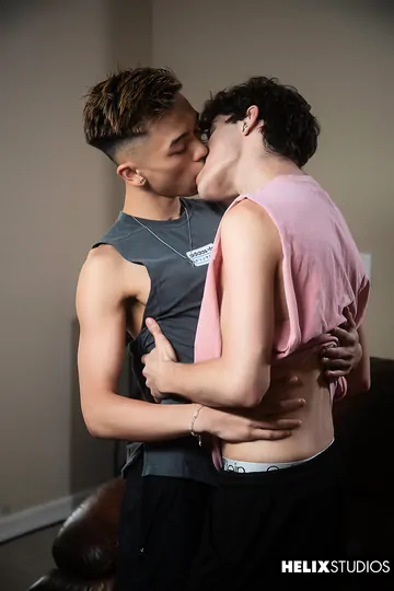 Asian with a nice dick fucking