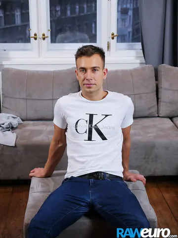 Two European guys having sex