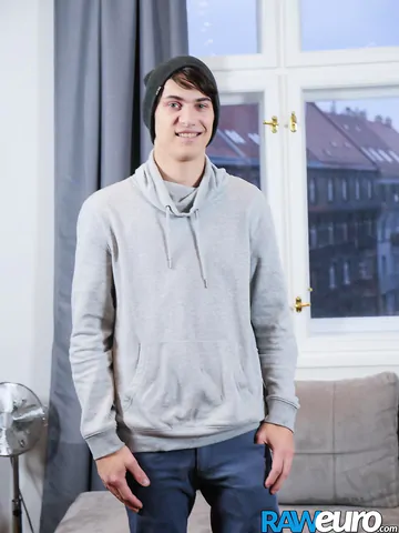 Two European guys having sex