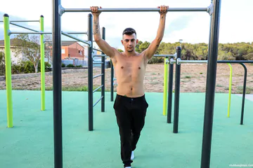 Guy gets cock in mouth and ass