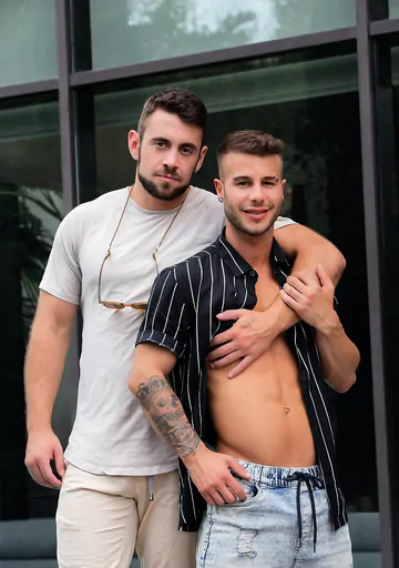 Dante Colle and sexy Allen King fucking