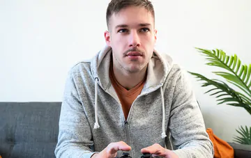 Asian boy getting big white cock