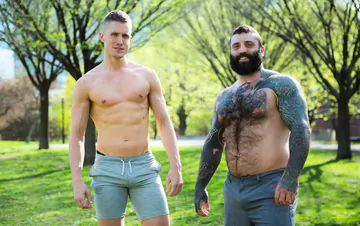 Markus Kage fucking a smooth stud