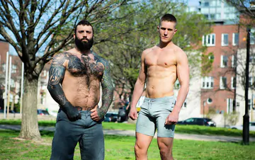 Markus Kage fucking a smooth stud