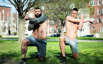 Markus Kage fucking a smooth stud