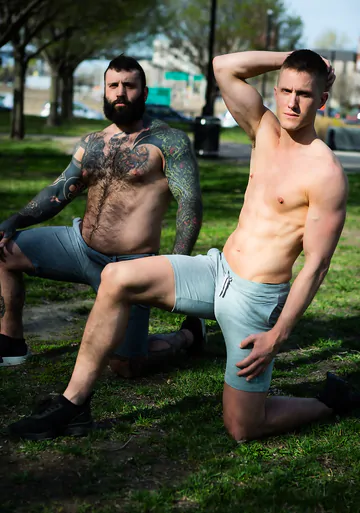 Markus Kage fucking a smooth stud