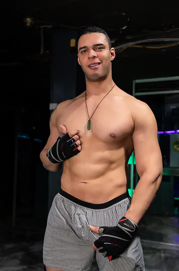 Hunky Latino guy having a wank