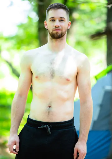 Porn stars fucking in a tent