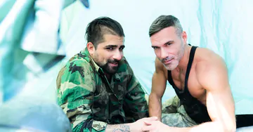 Ryan Bones and Manuel Skye boning