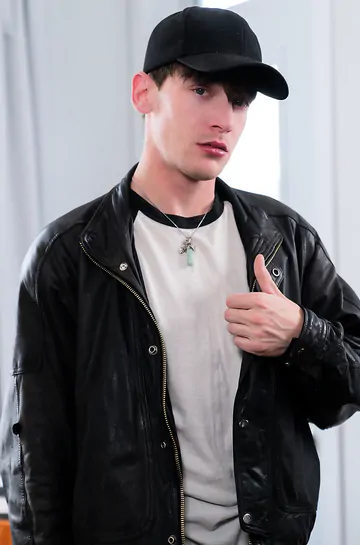 Tattooed stud fucking his buddy