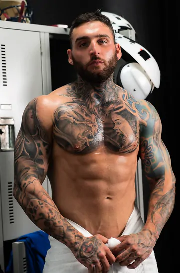 Gays fucking in the locker room