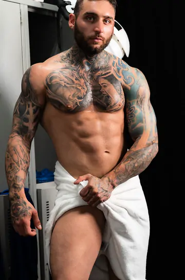 Gays fucking in the locker room