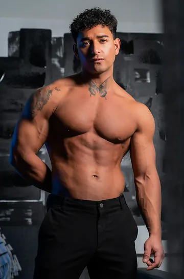 Guy with a moustache gets fucked