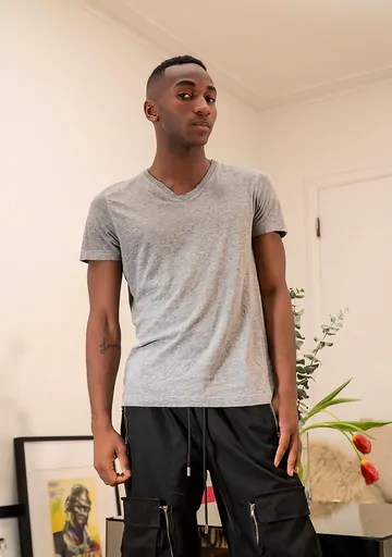 Old man fucking young black ass