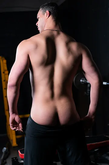Workout guys bareback fucking